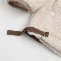 Garbstore Fleece Hoodie in Sand thumbnail