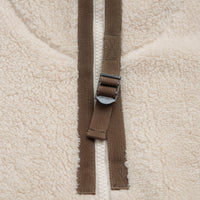 Garbstore Fleece Hoodie in Sand thumbnail