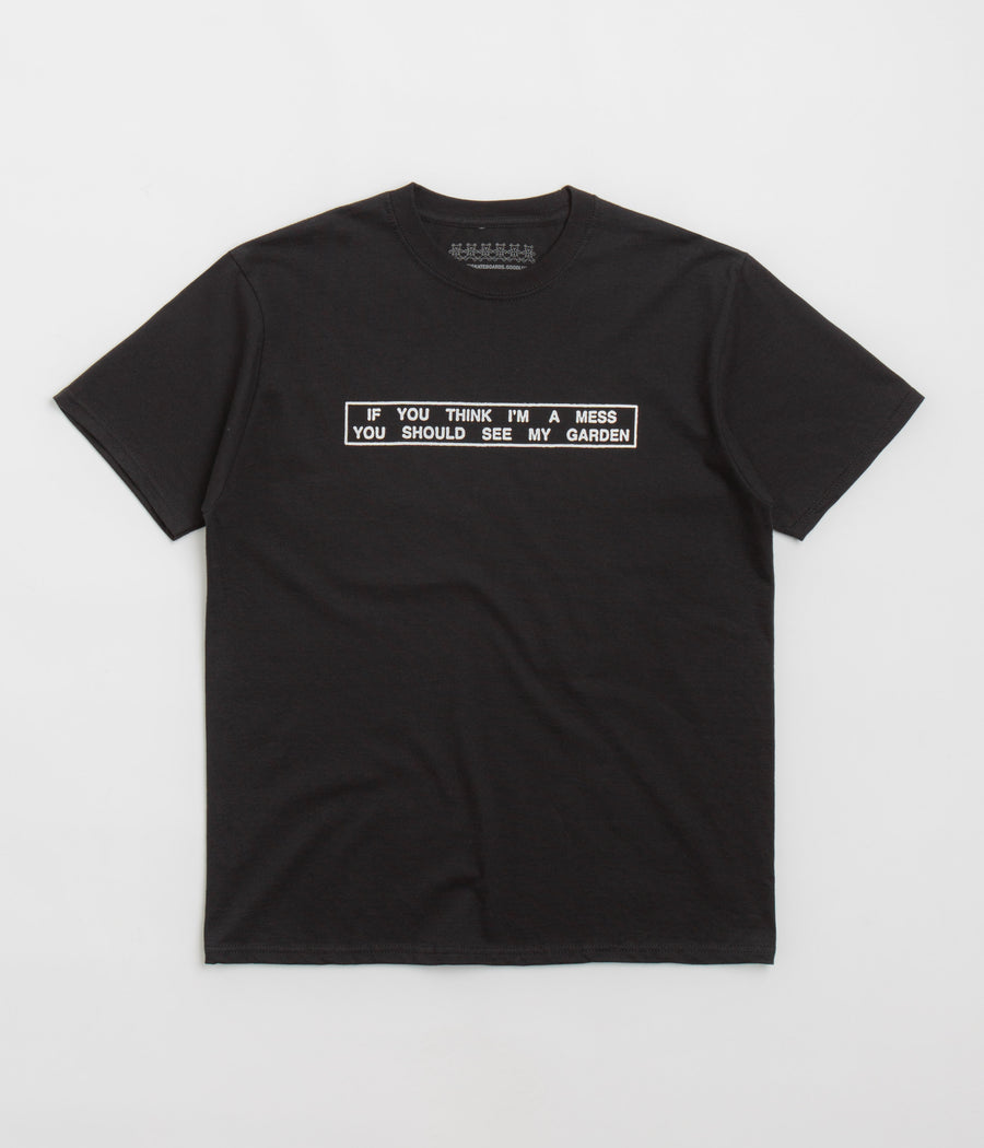 Garden Mess T-Shirt in Black