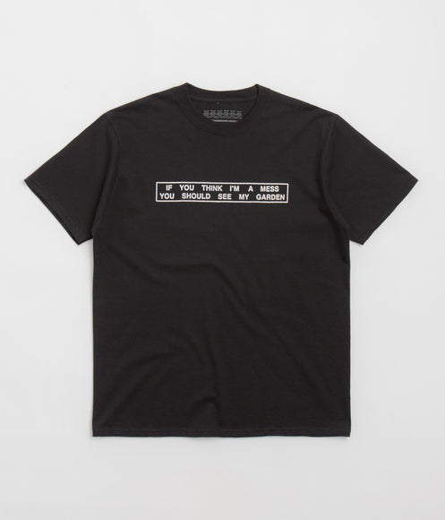 Garden Mess T-Shirt - Black