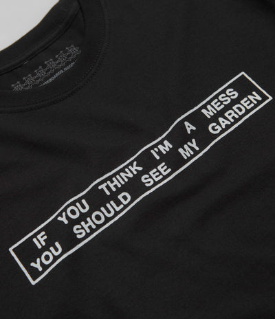 Garden Mess T-Shirt in Black