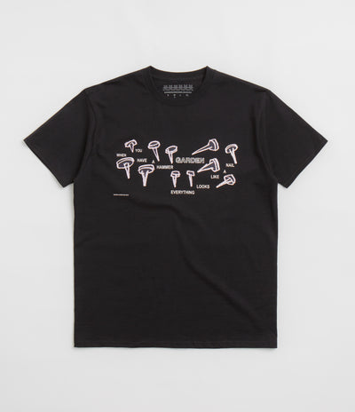 Garden Nails T-Shirt in Black