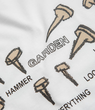 Garden Nails T-Shirt in White