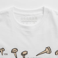 Garden Nails T-Shirt in White thumbnail