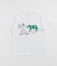Garden Run For Ur Life T-Shirt in White