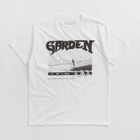 Garden Runner T-Shirt in White and Black thumbnail