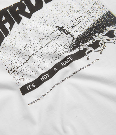 Garden Runner T-Shirt in White and Black