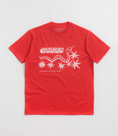 Garden SN4KES T-Shirt in Red
