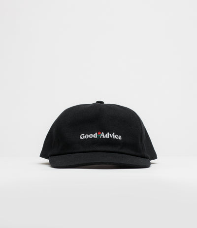 Good Advice Chat Line Cap - Black Canvas