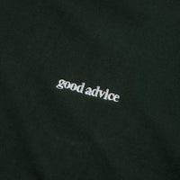 Good Advice Logo T-Shirt - Dark Green thumbnail