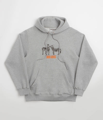 Good Advice Zebra Hoodie - Sports Grey