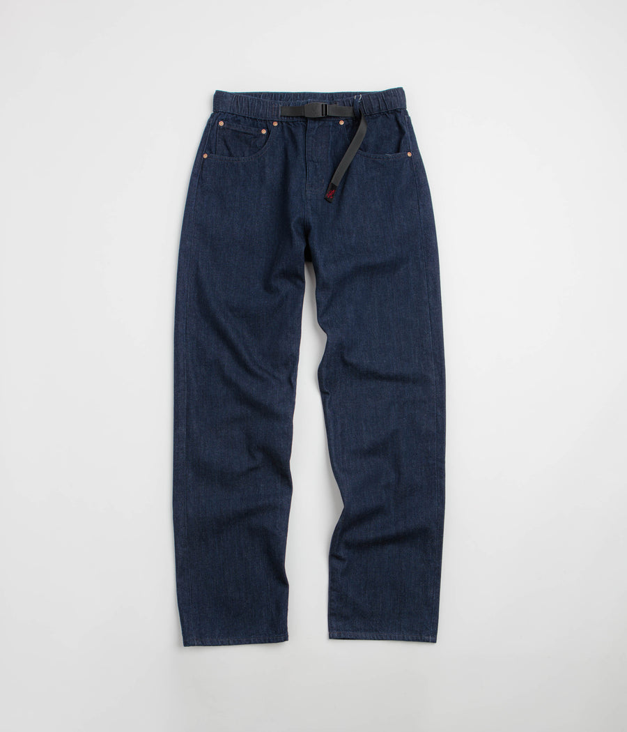 Gramicci 5-Pocket Japanese Denim Pants - Rinsed Indigo