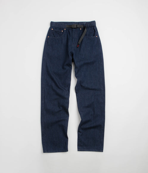 Gramicci 5-Pocket Japanese Denim Pants - Rinsed Indigo