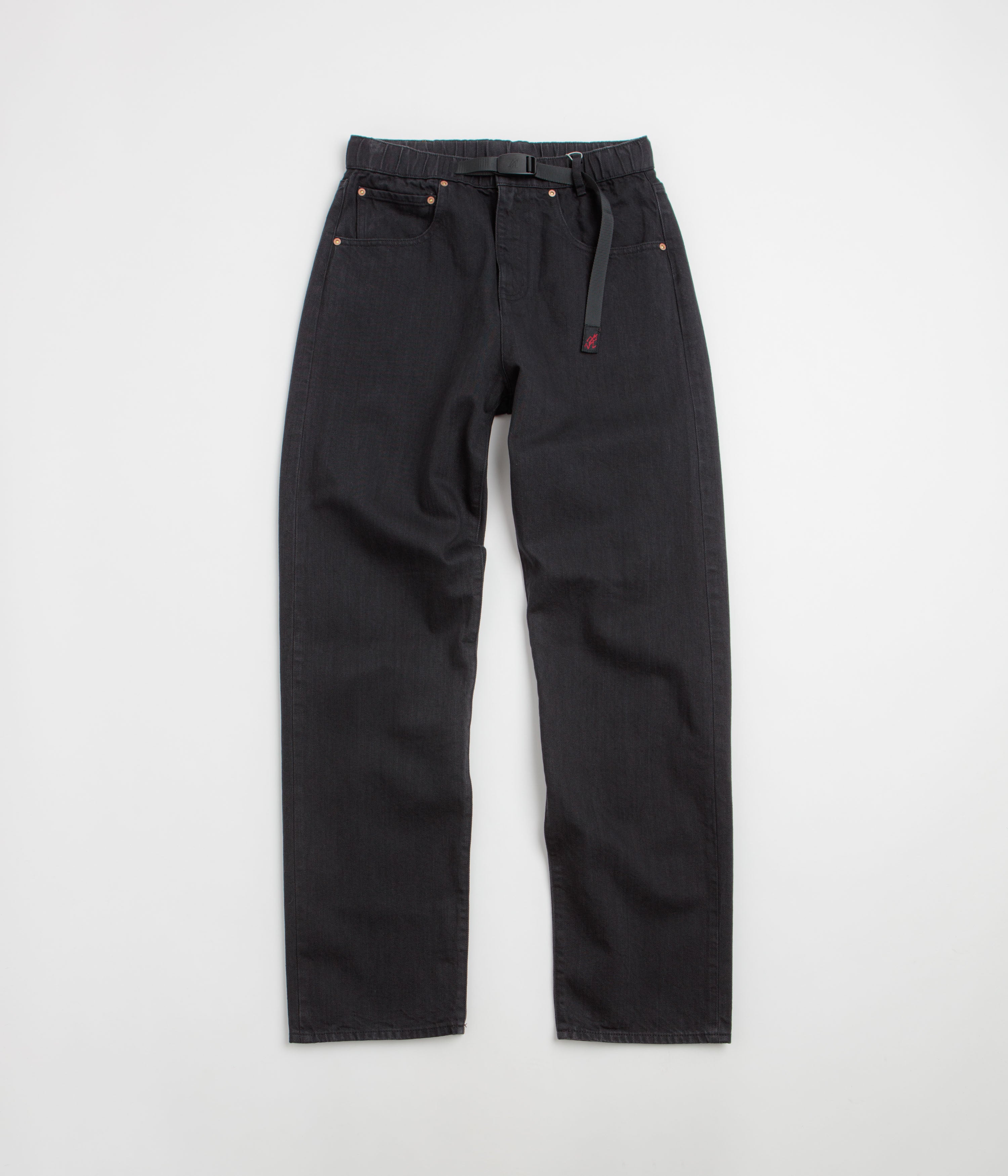 Gramicci 5-Pocket Japanese Denim Pants - True Black