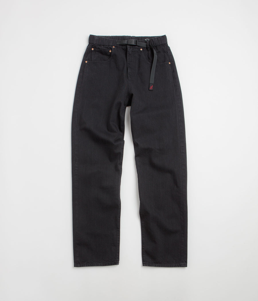 Gramicci 5-Pocket Japanese Denim Pants - True Black