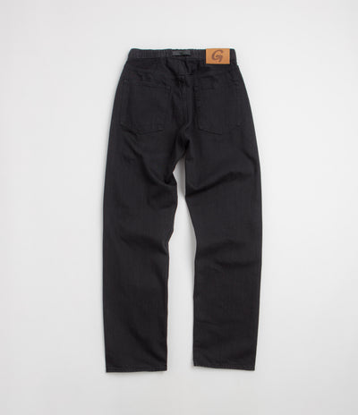 Gramicci 5-Pocket Japanese Denim Pants - True Black
