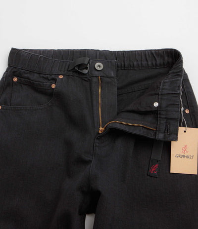 Gramicci 5-Pocket Japanese Denim Pants - True Black