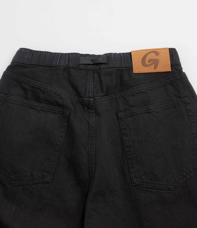 Gramicci 5-Pocket Japanese Denim Pants - True Black