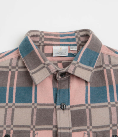 Gramicci Anthony Flannel Shirt - Blush Check