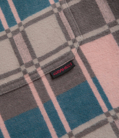 Gramicci Anthony Flannel Shirt - Blush Check