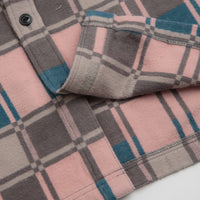 Gramicci Anthony Flannel Shirt - Blush Check thumbnail