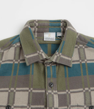 Gramicci Anthony Flannel Shirt - Silver Check