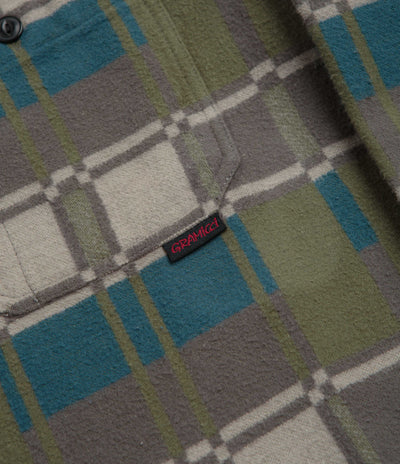 Gramicci Anthony Flannel Shirt - Silver Check