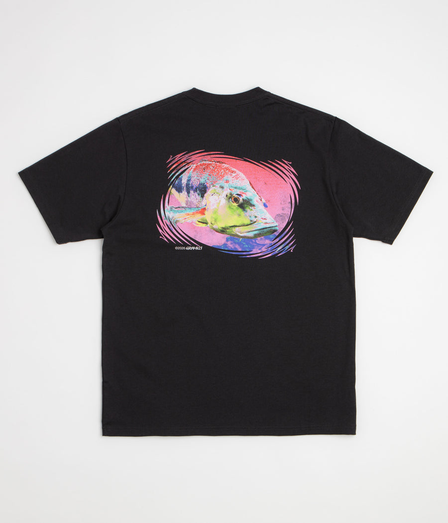 Gramicci Bass T-Shirt - Vintage Black