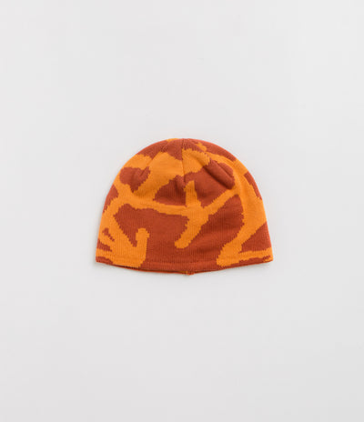 Gramicci Burly Runningman Beanie in Burnt Orange