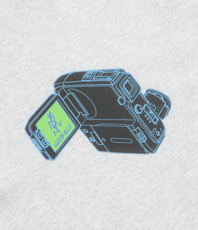Gramicci Camcorder T-Shirt in Heather Ash
