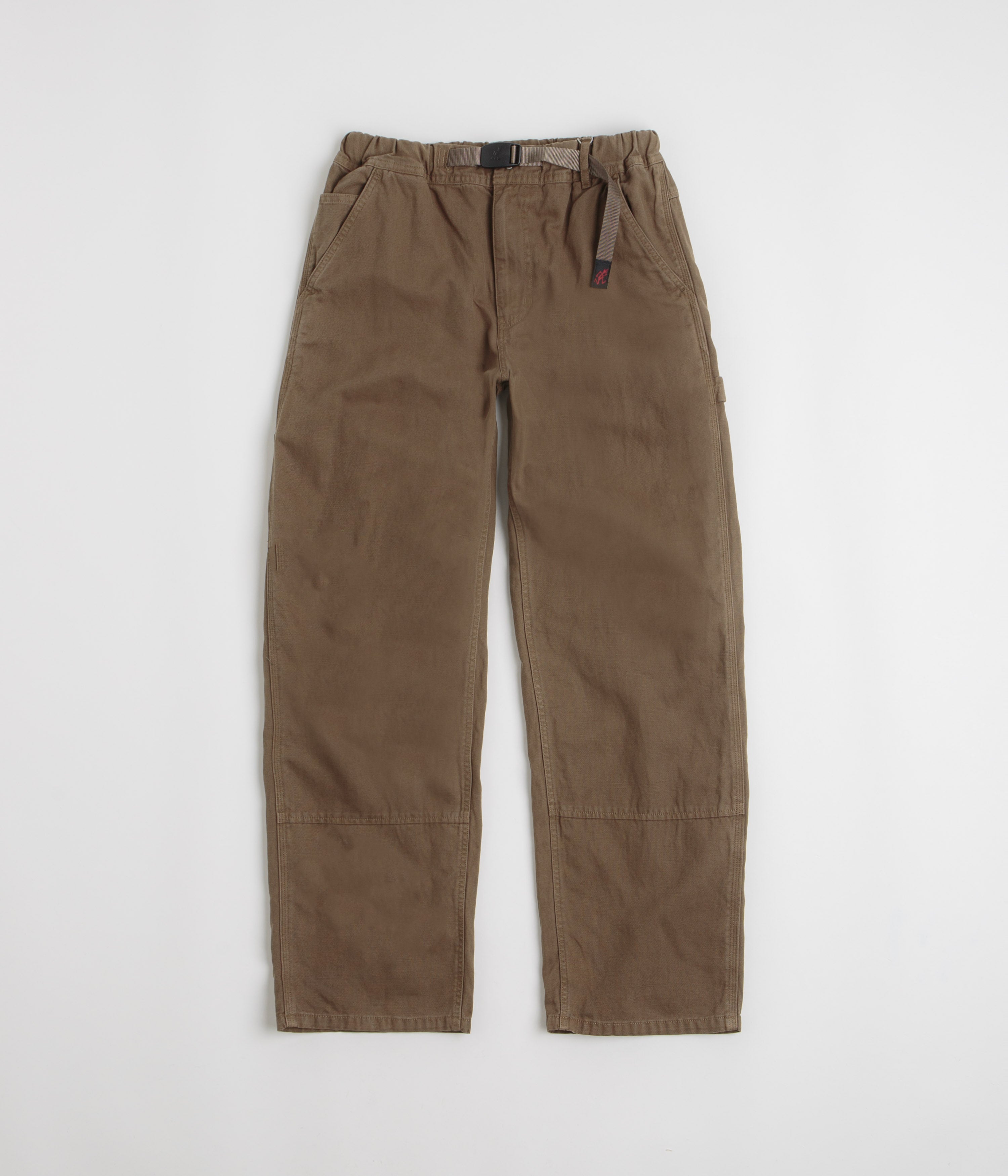 Gramicci Canvas Work Pants in Chocolate Aged