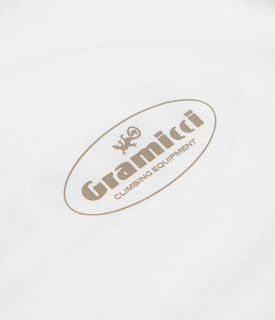 Gramicci Climbing Equipment Long Sleeve T-Shirt - White