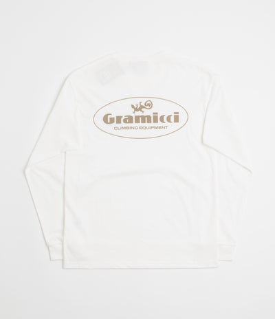 Gramicci Climbing Equipment Long Sleeve T-Shirt - White