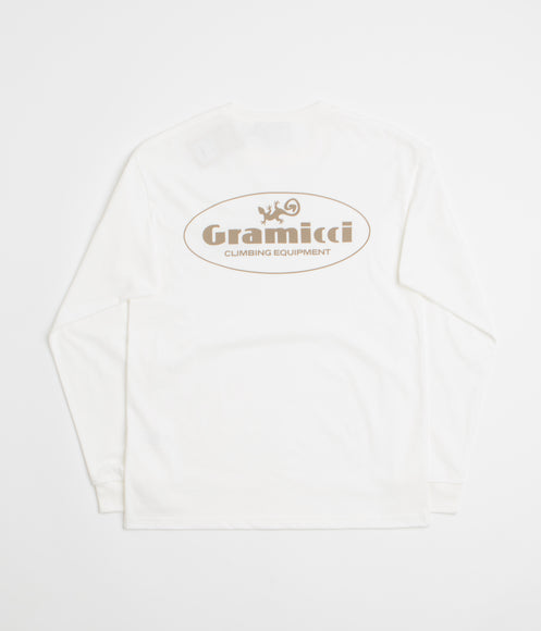 Gramicci Climbing Equipment Long Sleeve T-Shirt - White