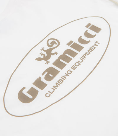 Gramicci Climbing Equipment Long Sleeve T-Shirt - White