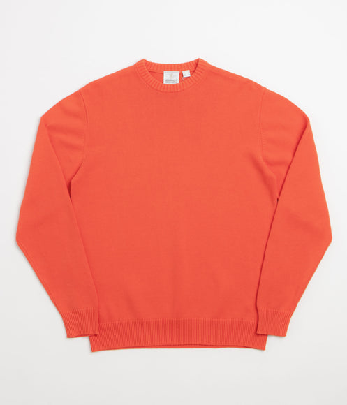 Gramicci Cotton Knit Crewneck Sweatshirt - Cayenne