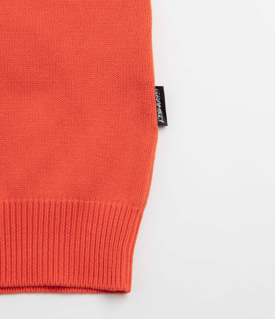 Gramicci Cotton Knit Crewneck Sweatshirt - Cayenne