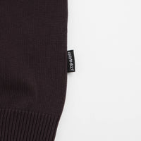 Gramicci Cotton Knit Crewneck Sweatshirt - Charcoal thumbnail