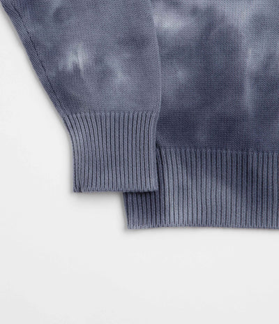 Gramicci Cotton Knit Crewneck Sweatshirt - Navy Fade