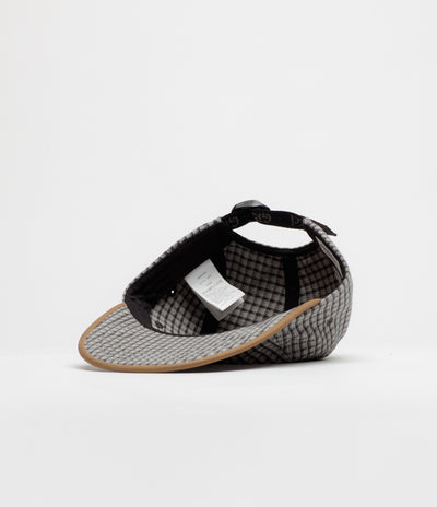 Gramicci Dobby Plaid Long Bill Cap - Stone