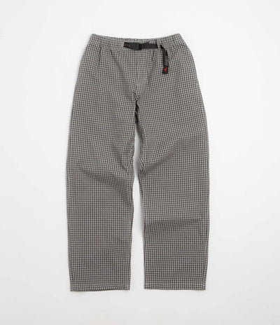 Gramicci Dobby Plaid Straight Fit G Pants - Stone