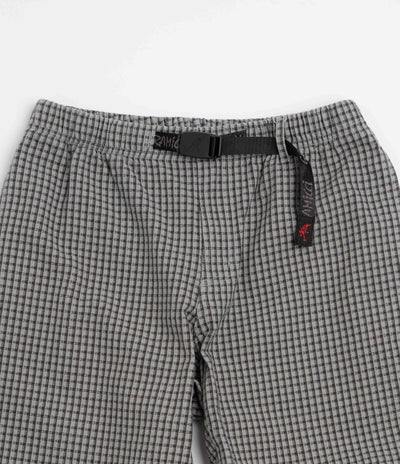 Gramicci Dobby Plaid Straight Fit G Pants - Stone