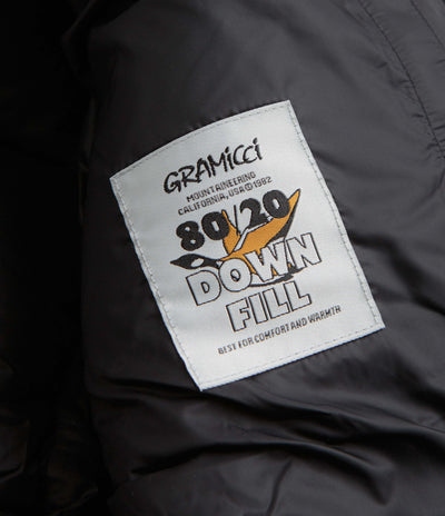 Gramicci Down Hooded Puffer Jacket - Black