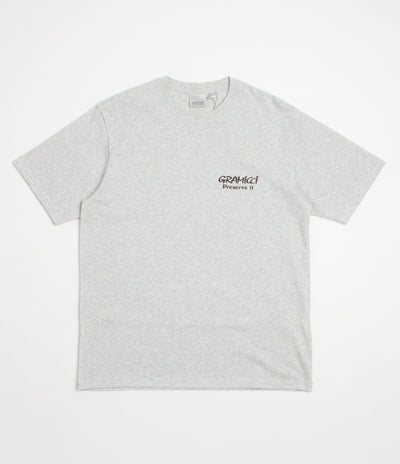 Gramicci Earth T-Shirt - Ash Heather