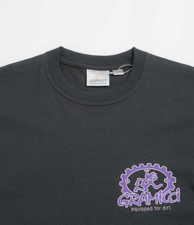 Gramicci Equipped For Dirt T-Shirt in Vintage Black