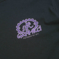 Gramicci Equipped For Dirt T-Shirt in Vintage Black thumbnail