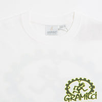 Gramicci Equipped For Dirt T-Shirt in White thumbnail