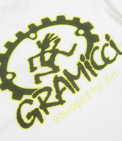 Gramicci Equipped For Dirt T-Shirt in White