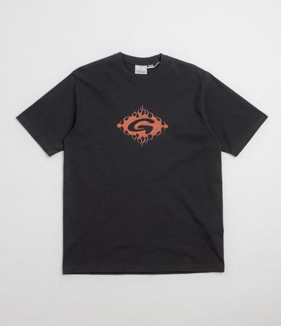 Gramicci Flames T-Shirt - Vintage Black