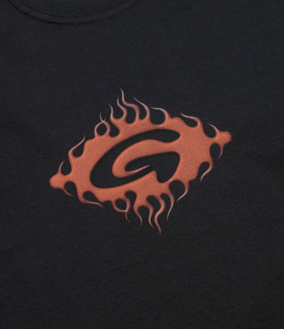 Gramicci Flames T-Shirt - Vintage Black